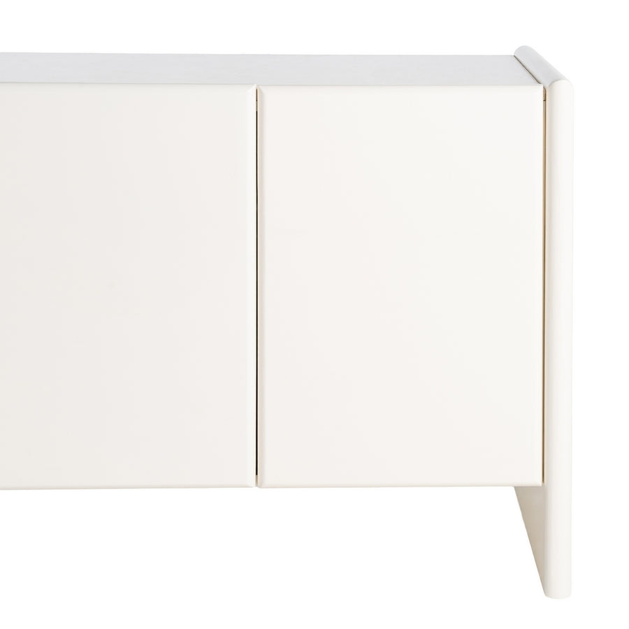 APARADOR LACADO CREMA MÁRMOL-DM SALÓN 163 X 45 X 75 CM