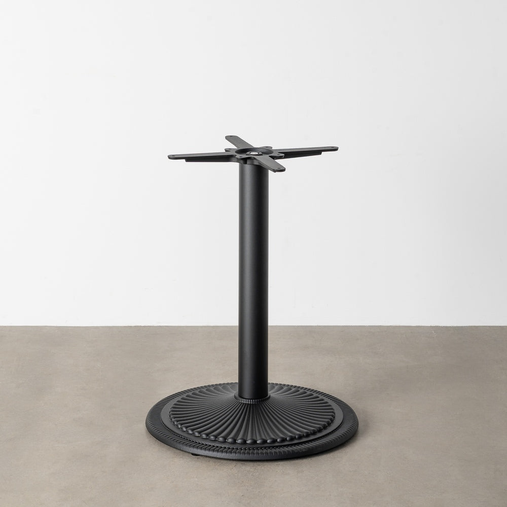 PATAS PARA MESA NEGRO HIERRO 55 X 55 X 72 CM
