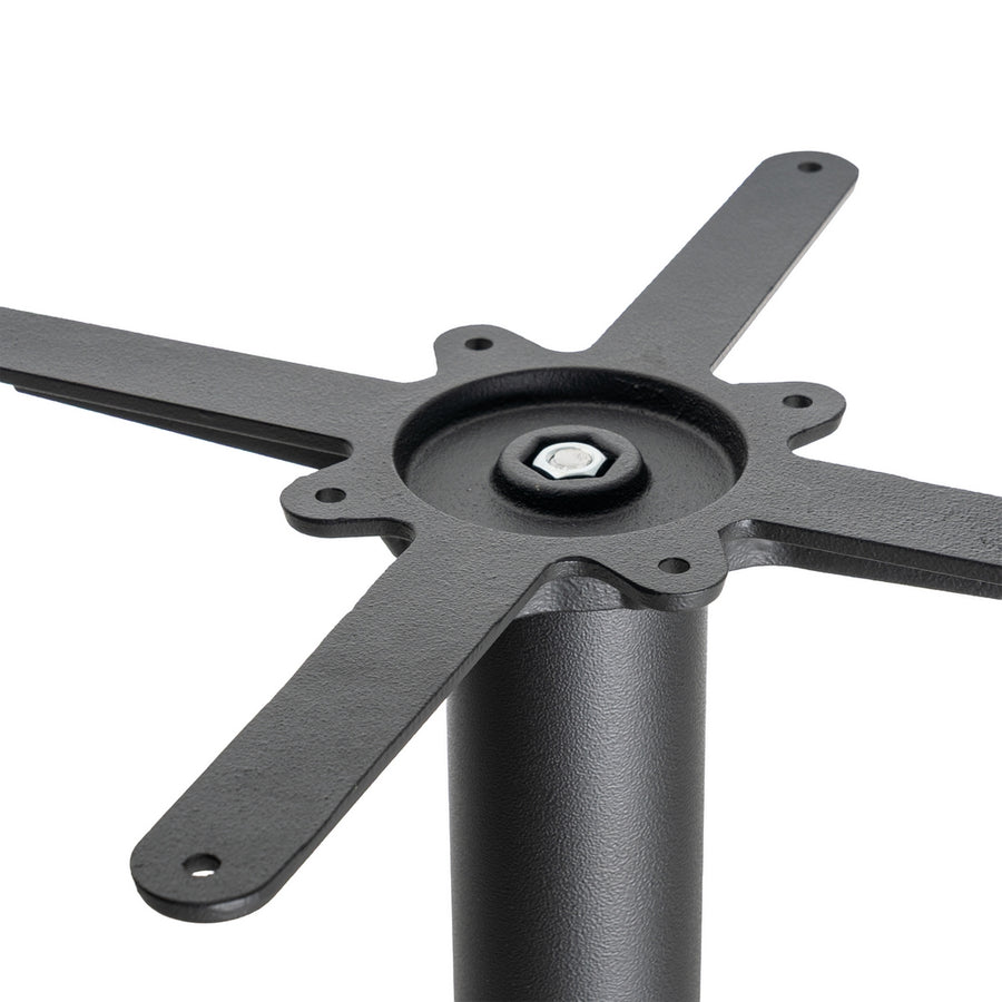BLACK IRON TABLE LEGS 46 X 76 X 108 CM