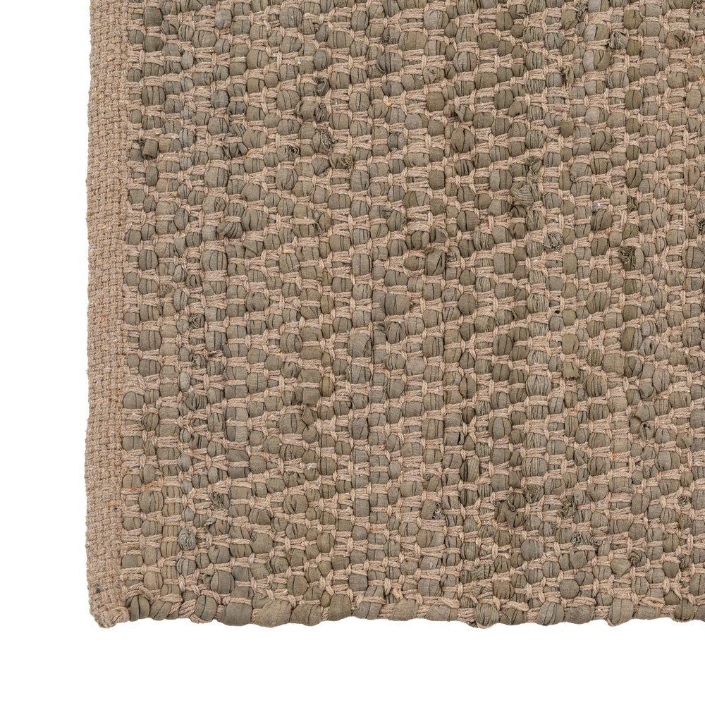 ALFOMBRA RAYAS NATURAL ALGODÓN 200 X 300 CM