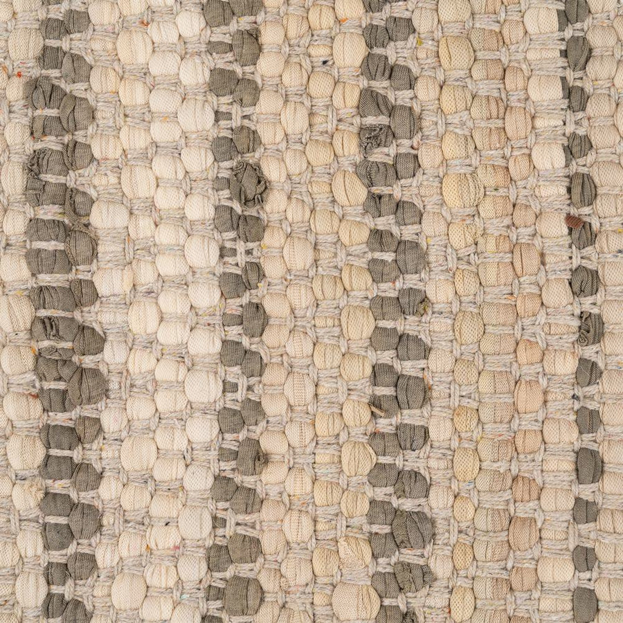 ALFOMBRA NATURAL ALGODÓN DECORACIÓN 160 X 230 CM