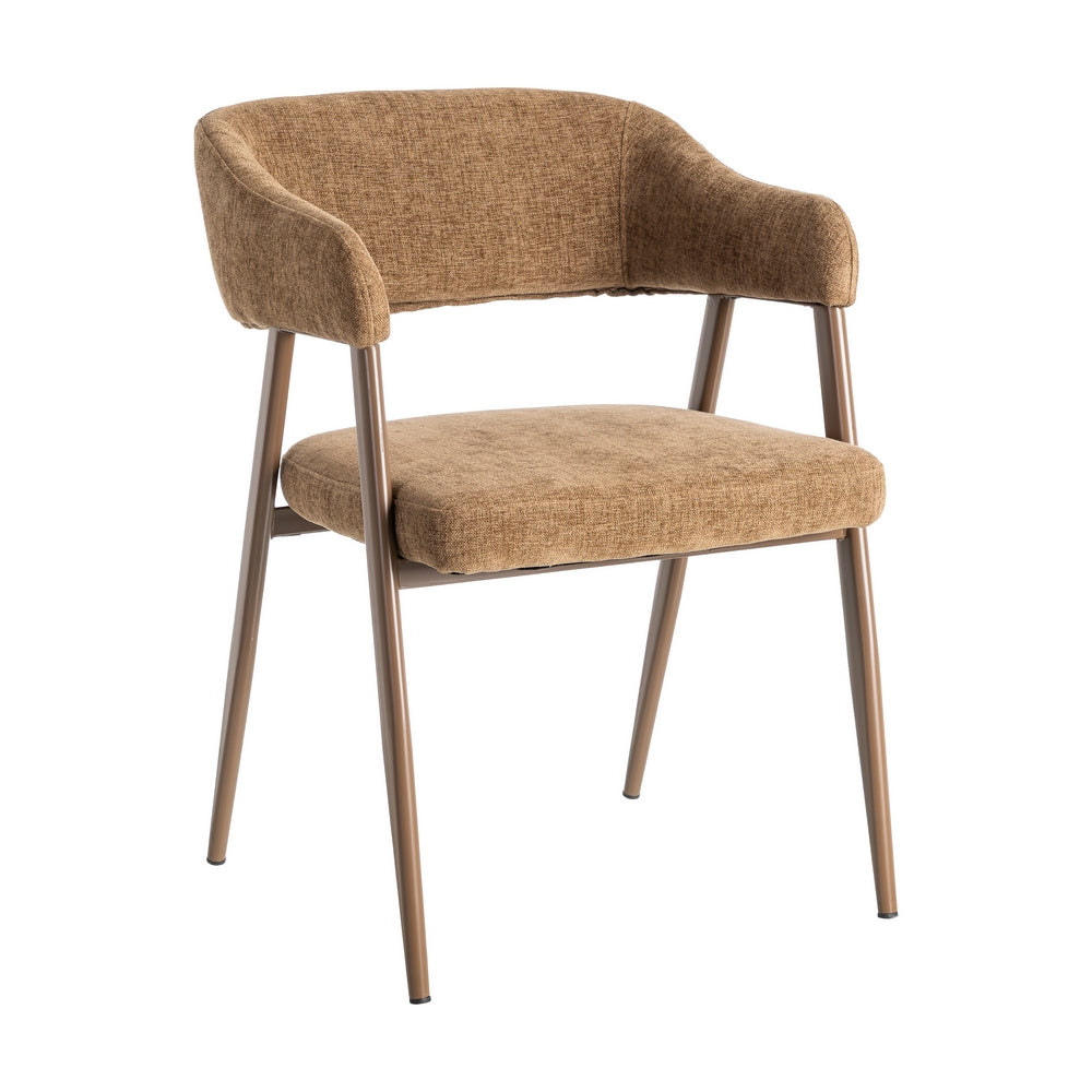 SILLA MARR�N TEJIDO-METAL CONTRACT 56 X 60 X 81 CM