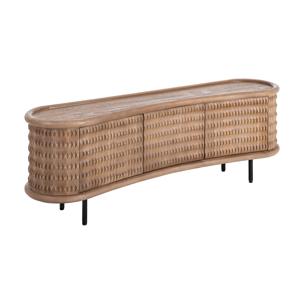 APARADOR NATURAL MADERA DE MANGO SAL�N 168 X 40 X 58 CM