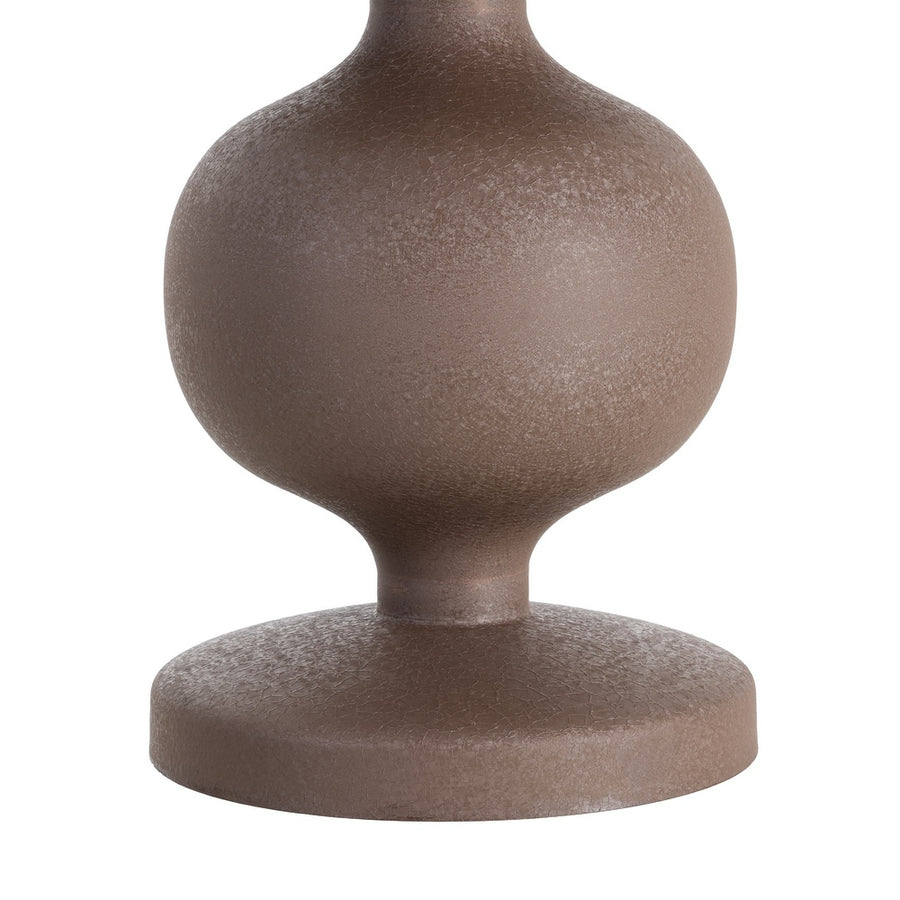 MESITA MARRÓN ACERO 33 X 33 X 52 CM