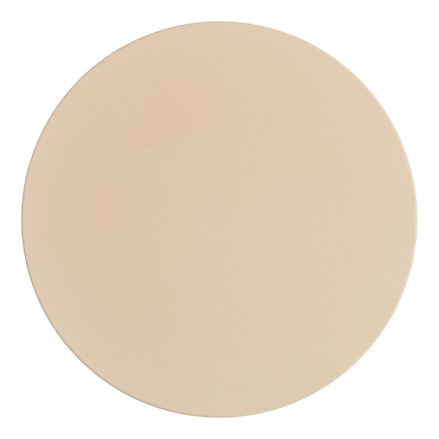 BEIGE STEEL SIDE TABLE 46 X 46 X 51 CM