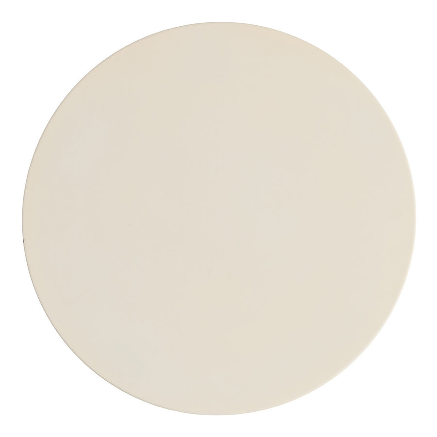 MESA CENTRO BLANCO ROTO ACERO 60 X 60 X 45 CM