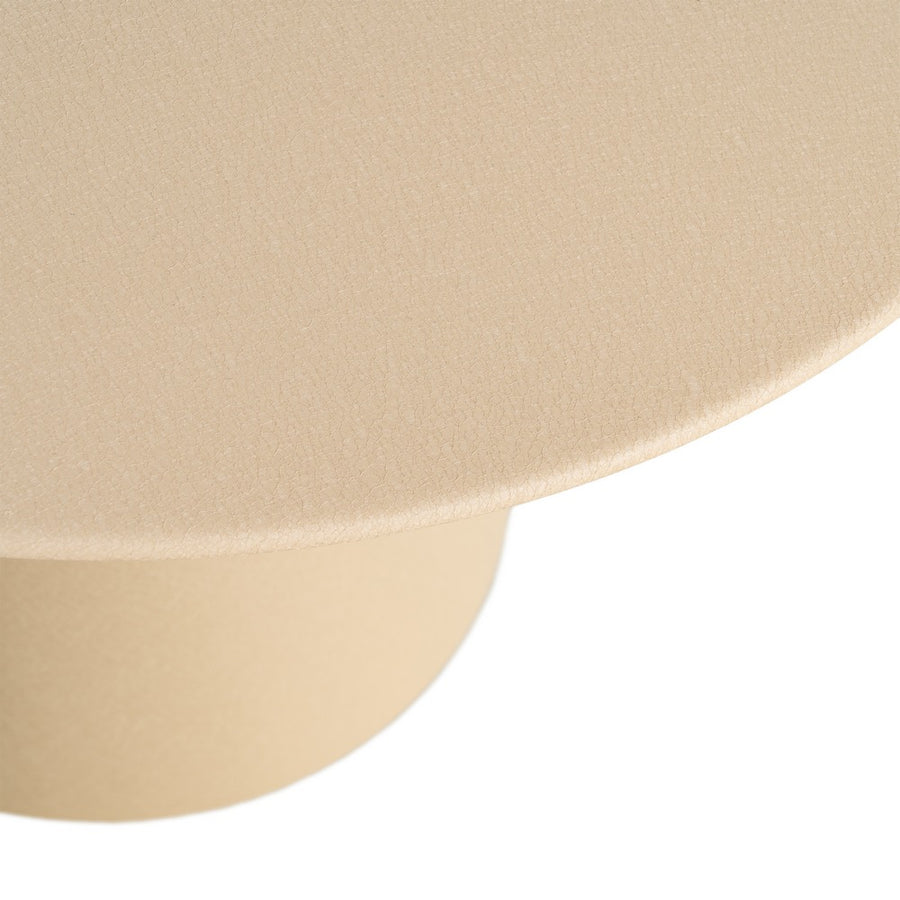 MESA CENTRO BEIGE ACERO 58 X 58 X 48 CM