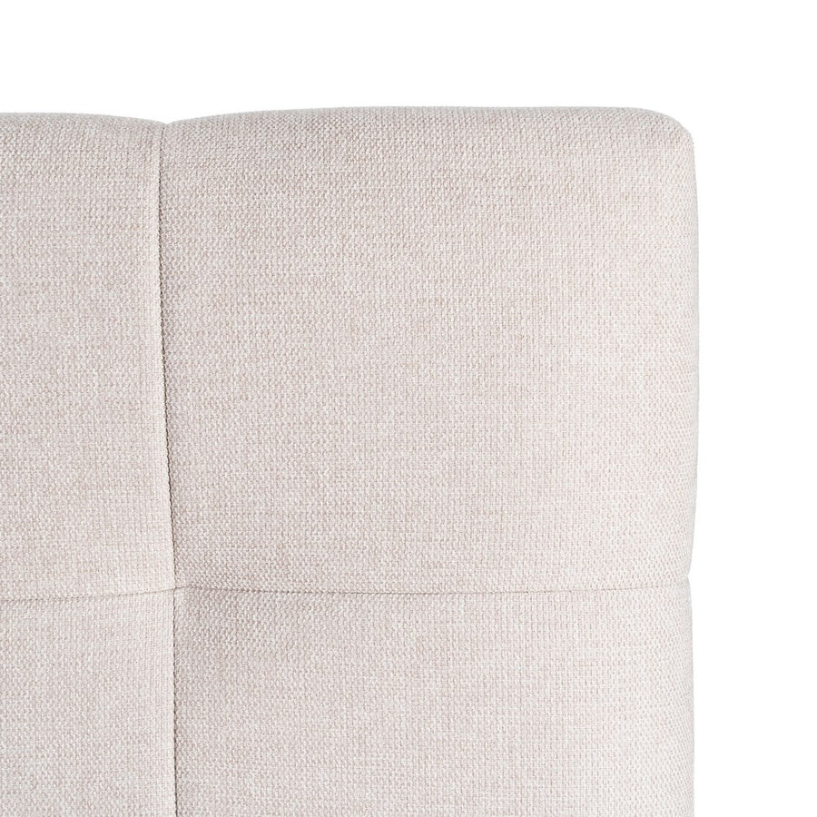 CABECERO BEIGE TEJIDO DORMITORIO 160 X 12 X 100 CM