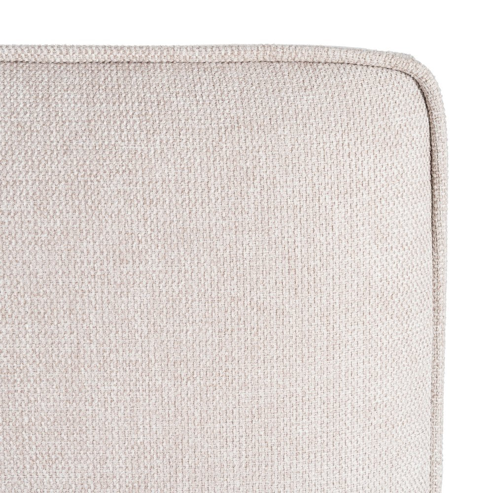 CABECERO BEIGE TEJIDO DORMITORIO 160 X 12 X 100 CM