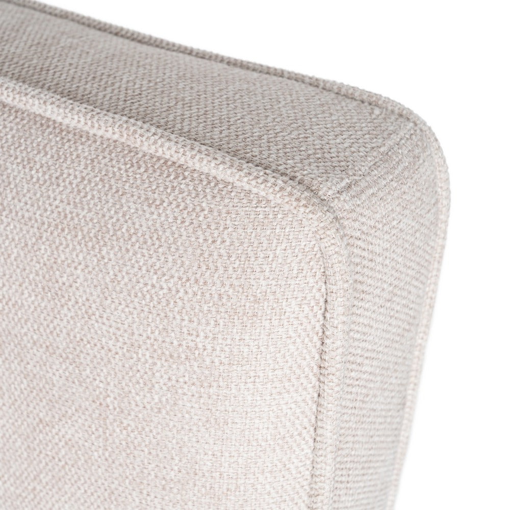 CABECERO BEIGE TEJIDO DORMITORIO 160 X 12 X 100 CM