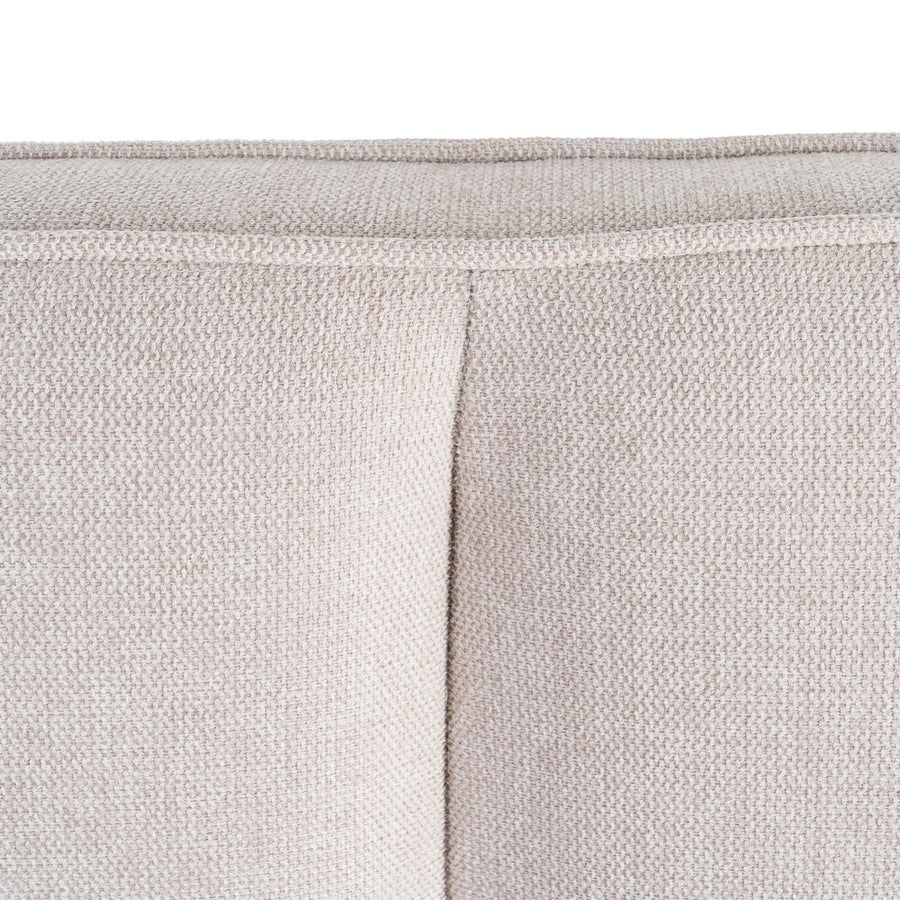 CABECERO BEIGE TEJIDO DORMITORIO 160 X 12 X 100 CM