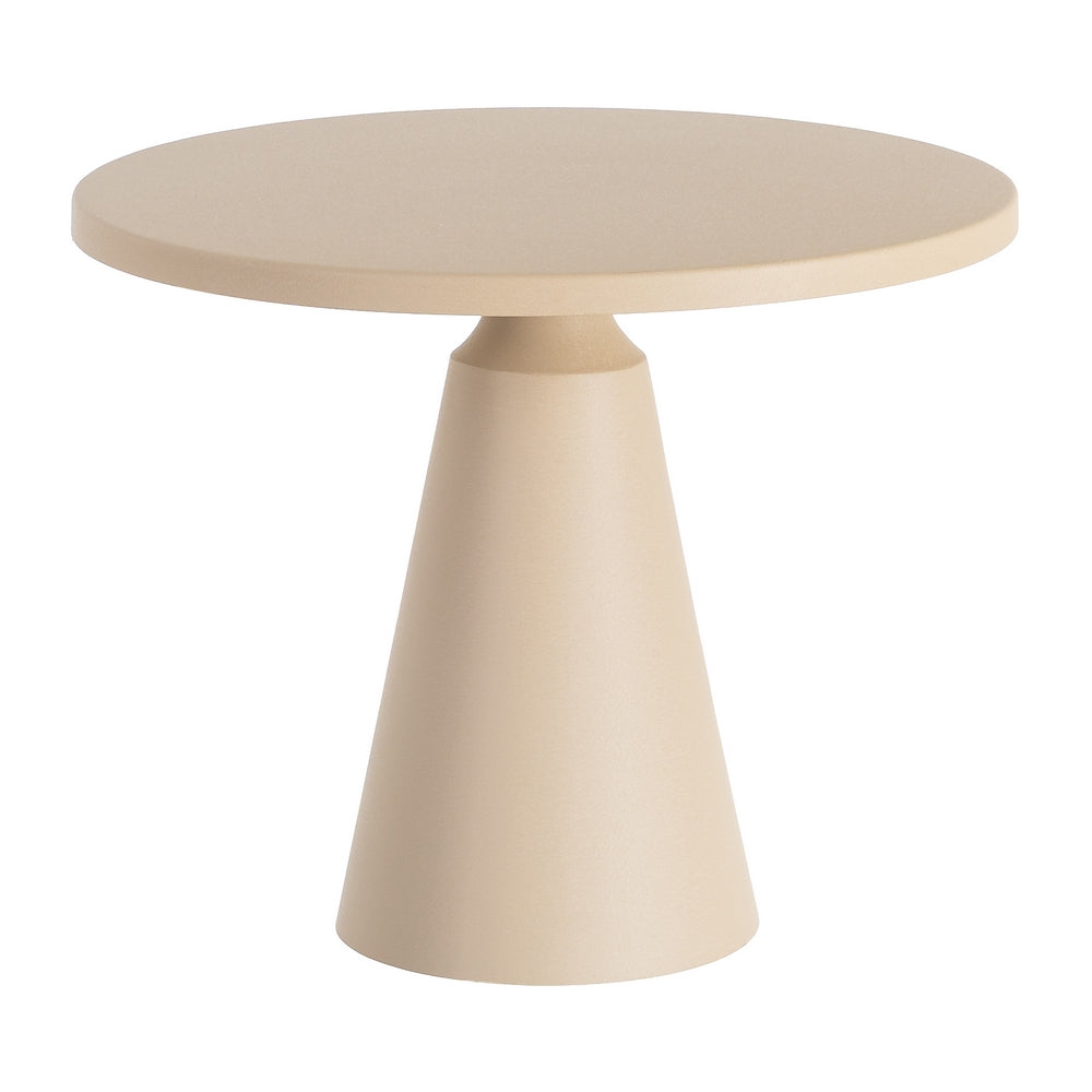 MESITA TAUPE ACERO 60,50 X 60,50 X 49,50 CM