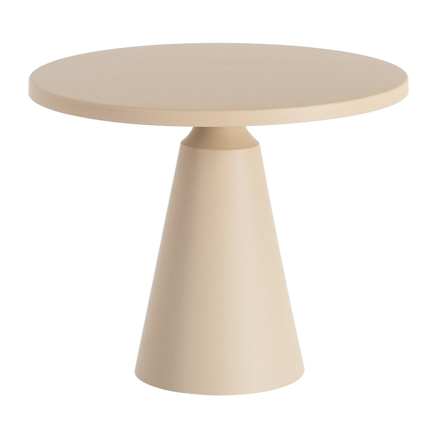 MESITA TAUPE ACERO 60,50 X 60,50 X 49,50 CM