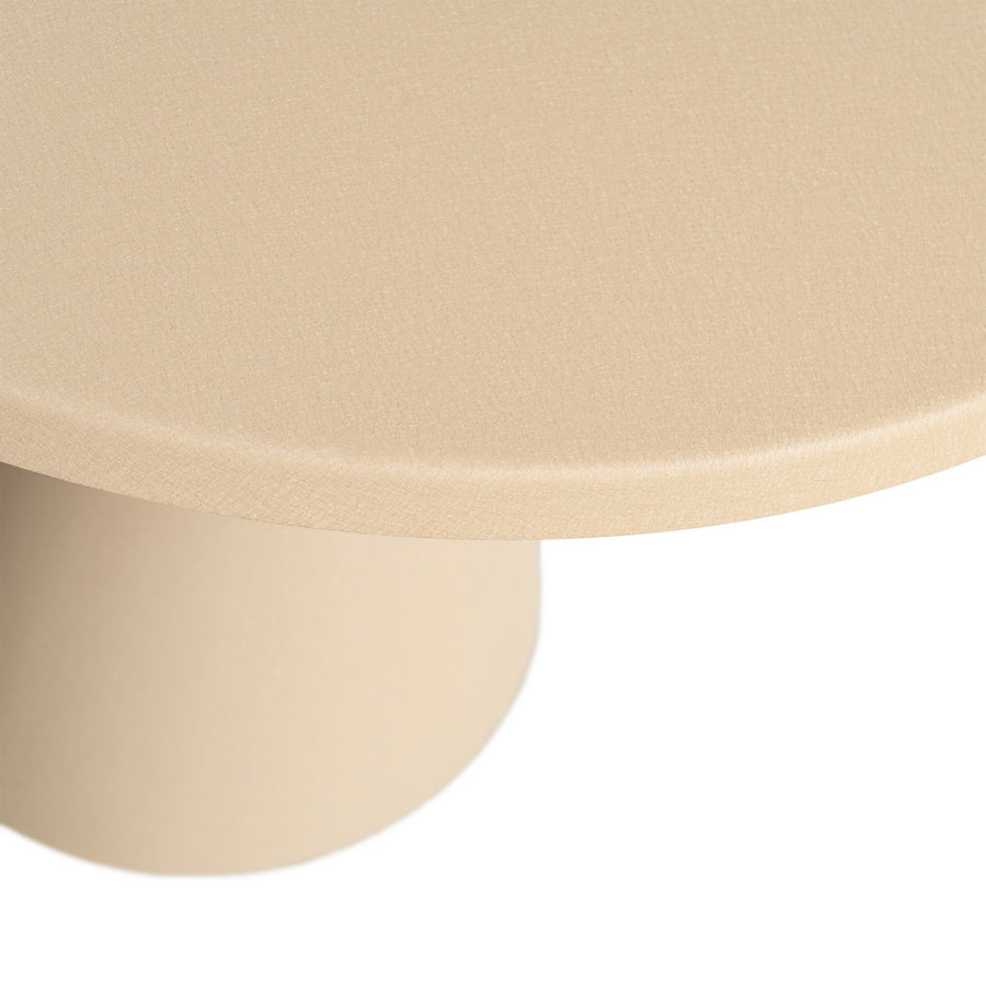 MESITA TAUPE ACERO 60,50 X 60,50 X 49,50 CM