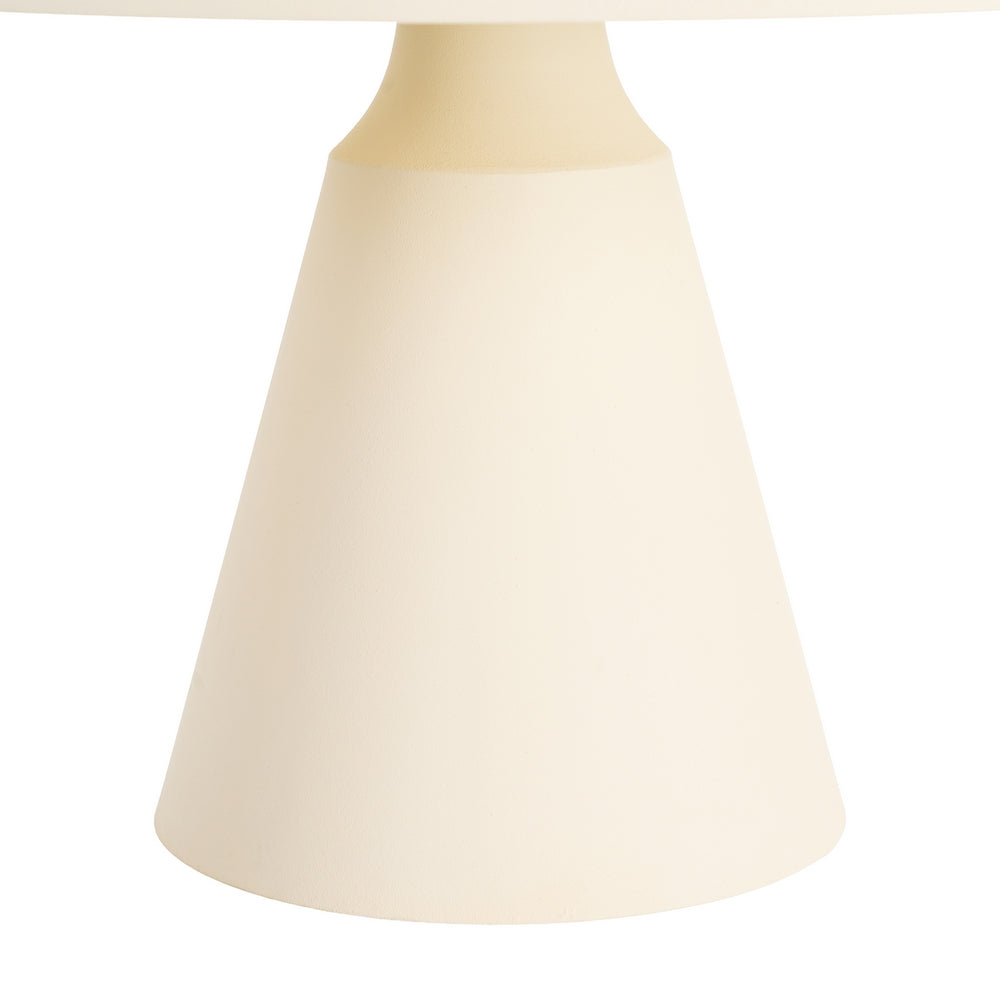 MESITA CREMA ACERO 71 X 71 X 38 CM
