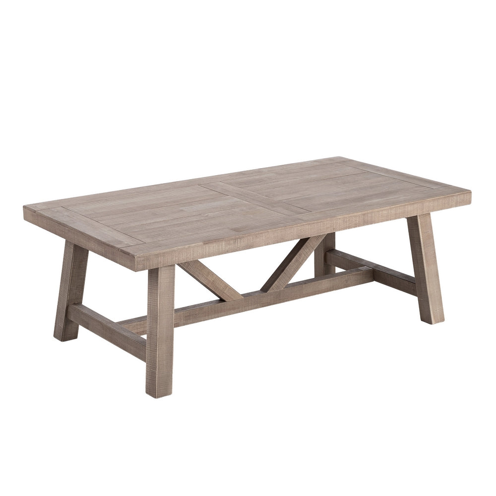 MESA CENTRO NATURAL MADERA DE PINO 130 X 70 X 46 CM