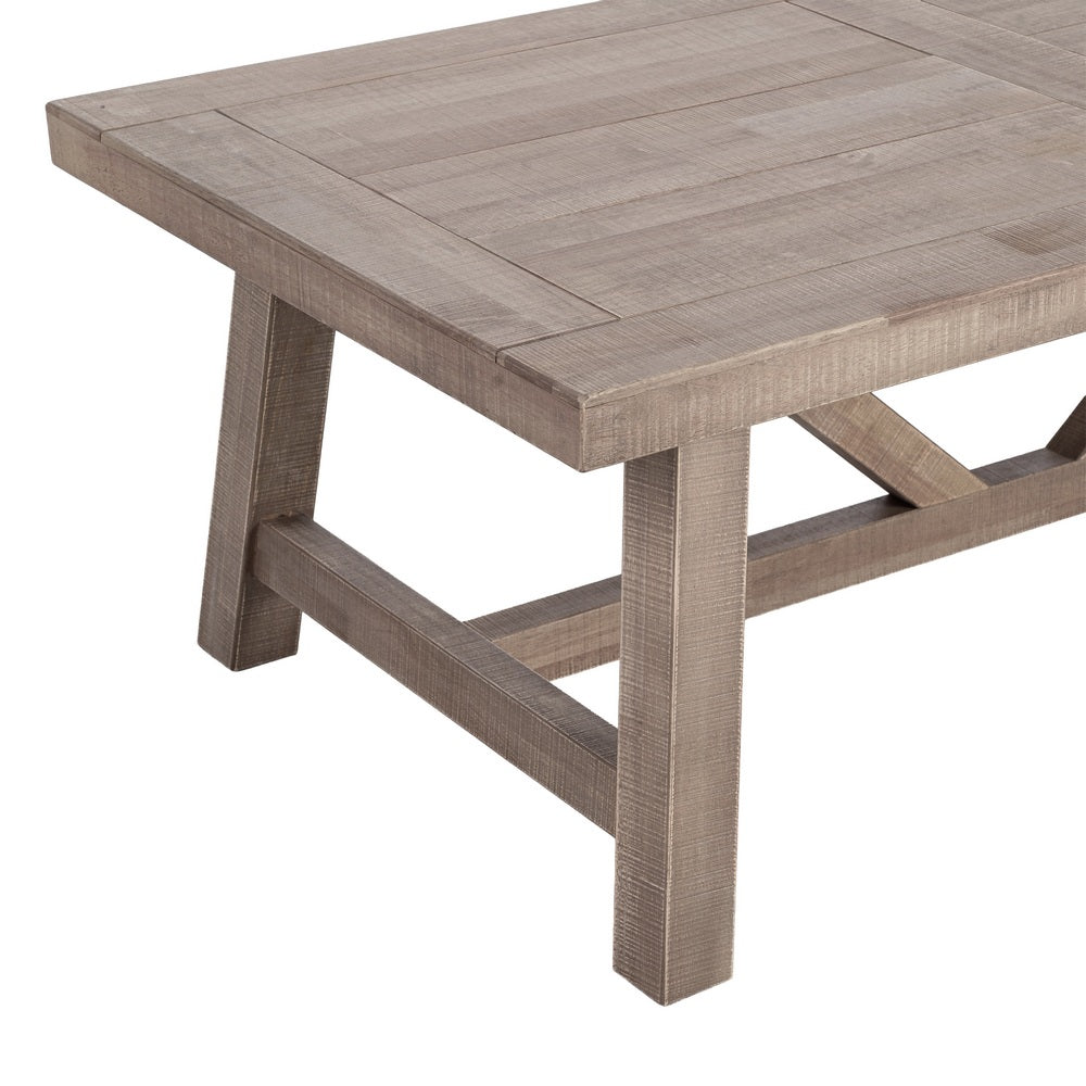 MESA CENTRO NATURAL MADERA DE PINO 130 X 70 X 46 CM