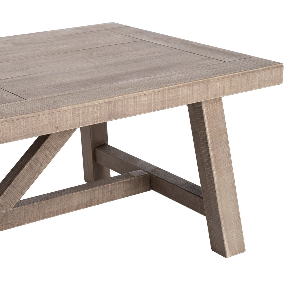 MESA CENTRO NATURAL MADERA DE PINO 130 X 70 X 46 CM