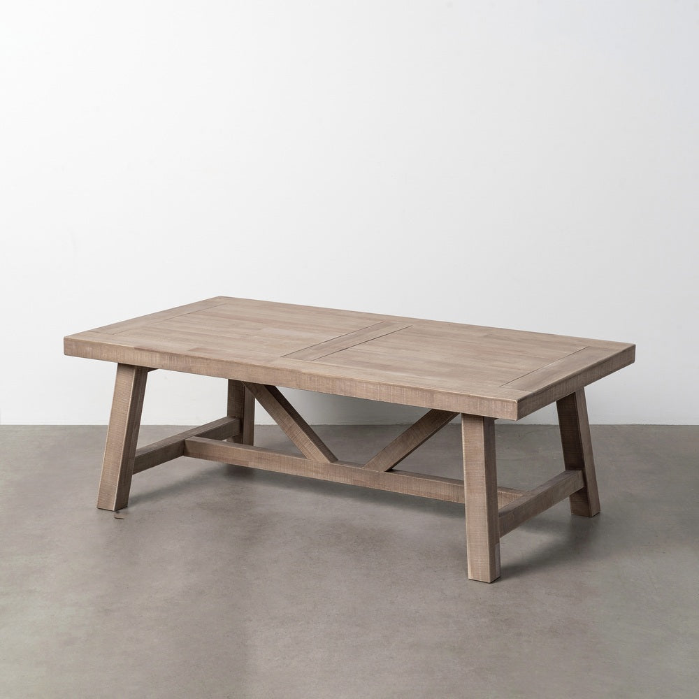 MESA CENTRO NATURAL MADERA DE PINO 130 X 70 X 46 CM