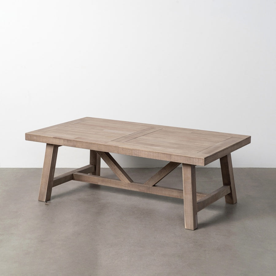 MESA CENTRO NATURAL MADERA DE PINO 130 X 70 X 46 CM