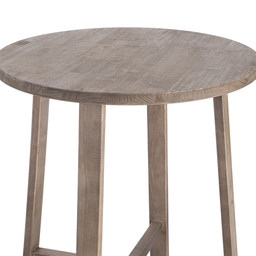 MESA ALTA NATURAL MADERA DE PINO 79,50 X 79,50 X 102 CM