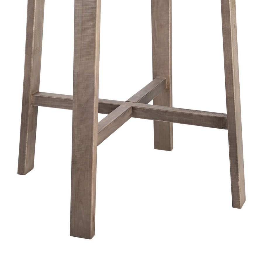 MESA ALTA NATURAL MADERA DE PINO 79,50 X 79,50 X 102 CM