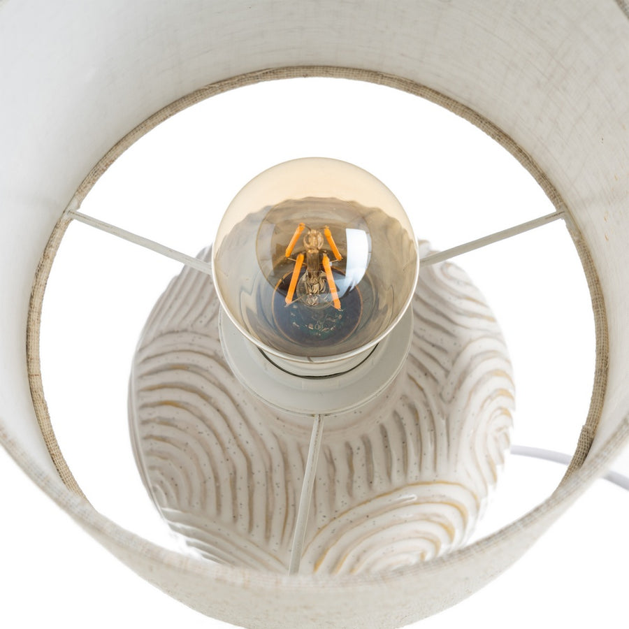 CERAMIC TABLE LAMP LIGHTING 18 X 18 X 34 CM