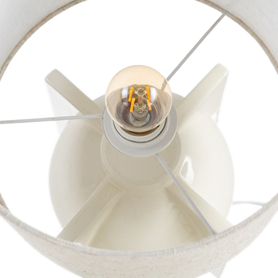 CERAMIC TABLE LAMP LIGHTING 25 X 25 X 39 CM