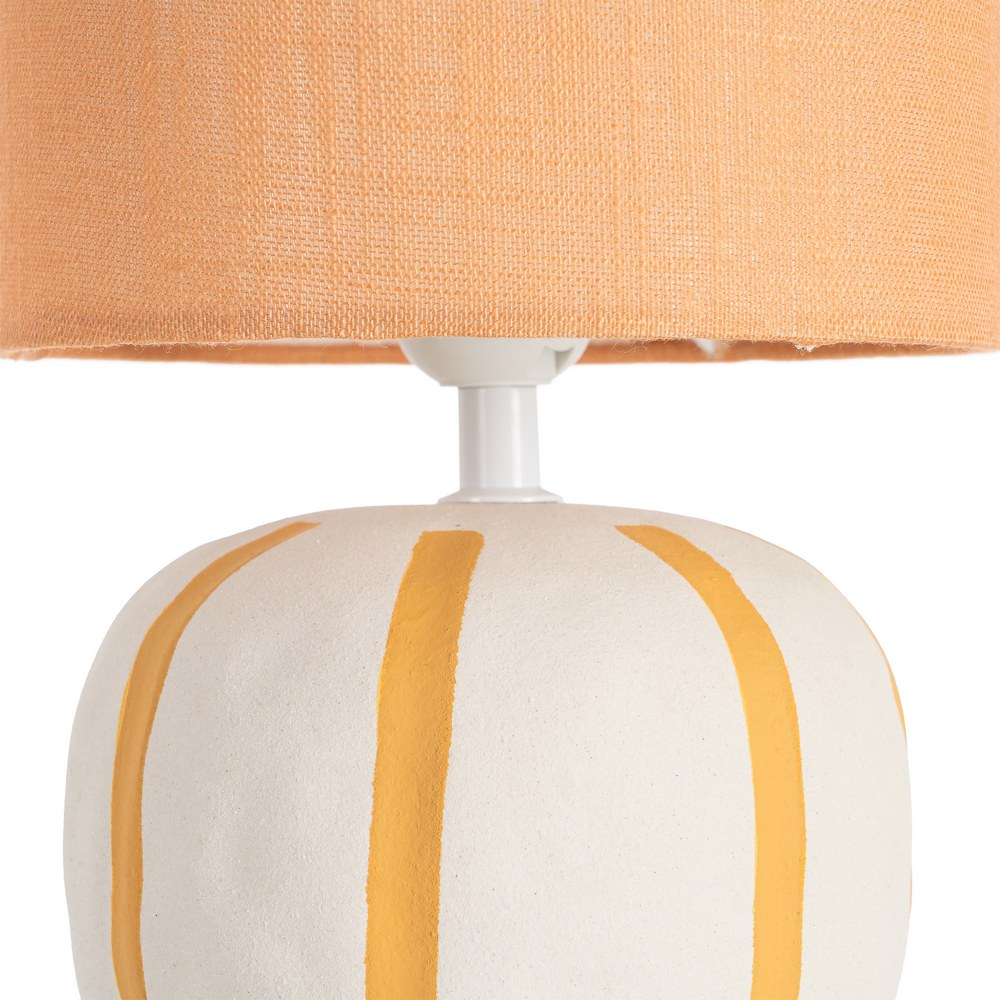 L�MPARA MESA CER�MICA ILUMINACI�N 22,50 X 22,50 X 43 CM