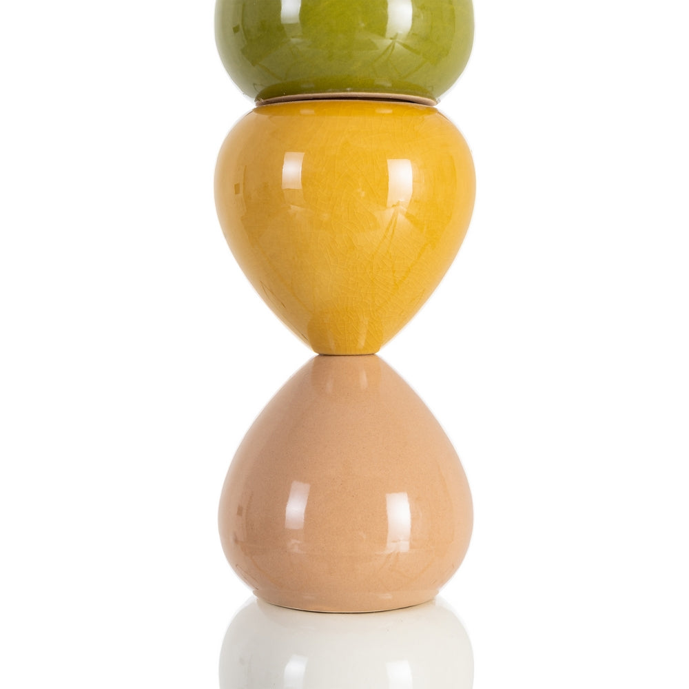 L�MPARA MESA CER�MICA ILUMINACI�N 22,50 X 22,50 X 84 CM