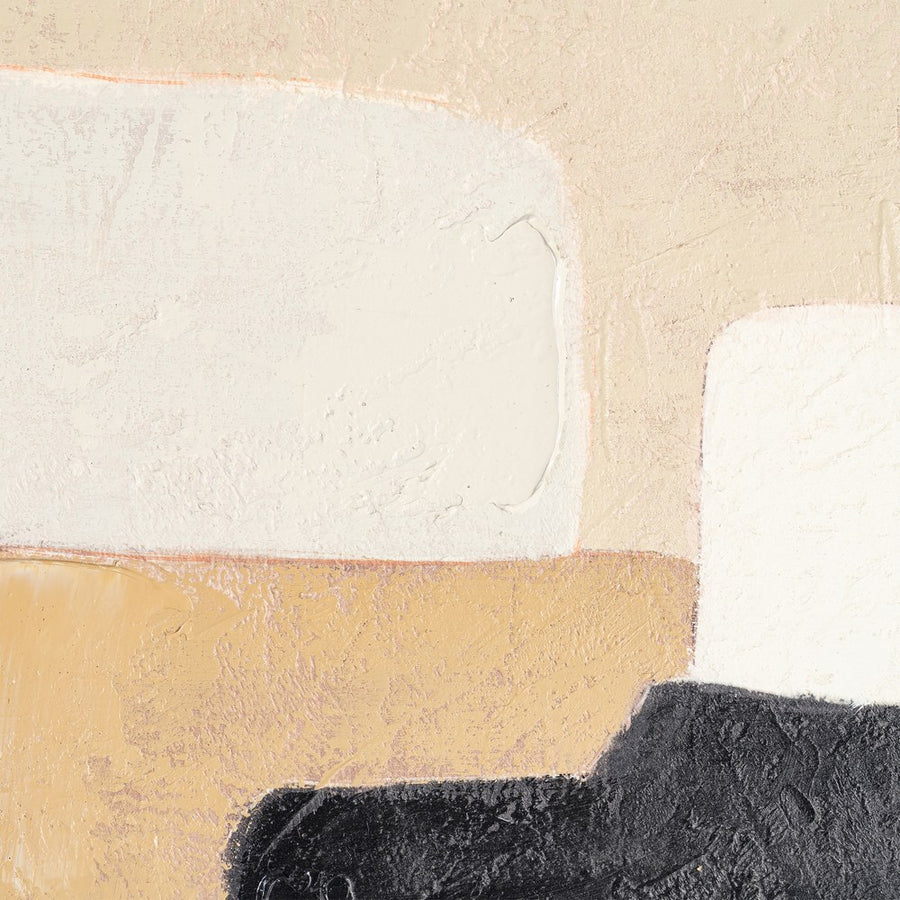 CUADRO PINTURA ABSTRACTO LIENZO 140 X 4 X 100 CM