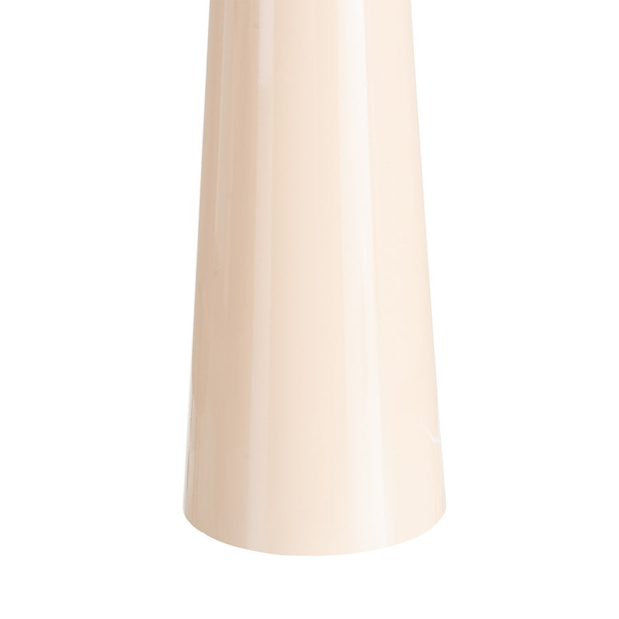 LÁMPARA SUELO BEIGE METAL 40 X 40 X 128 CM