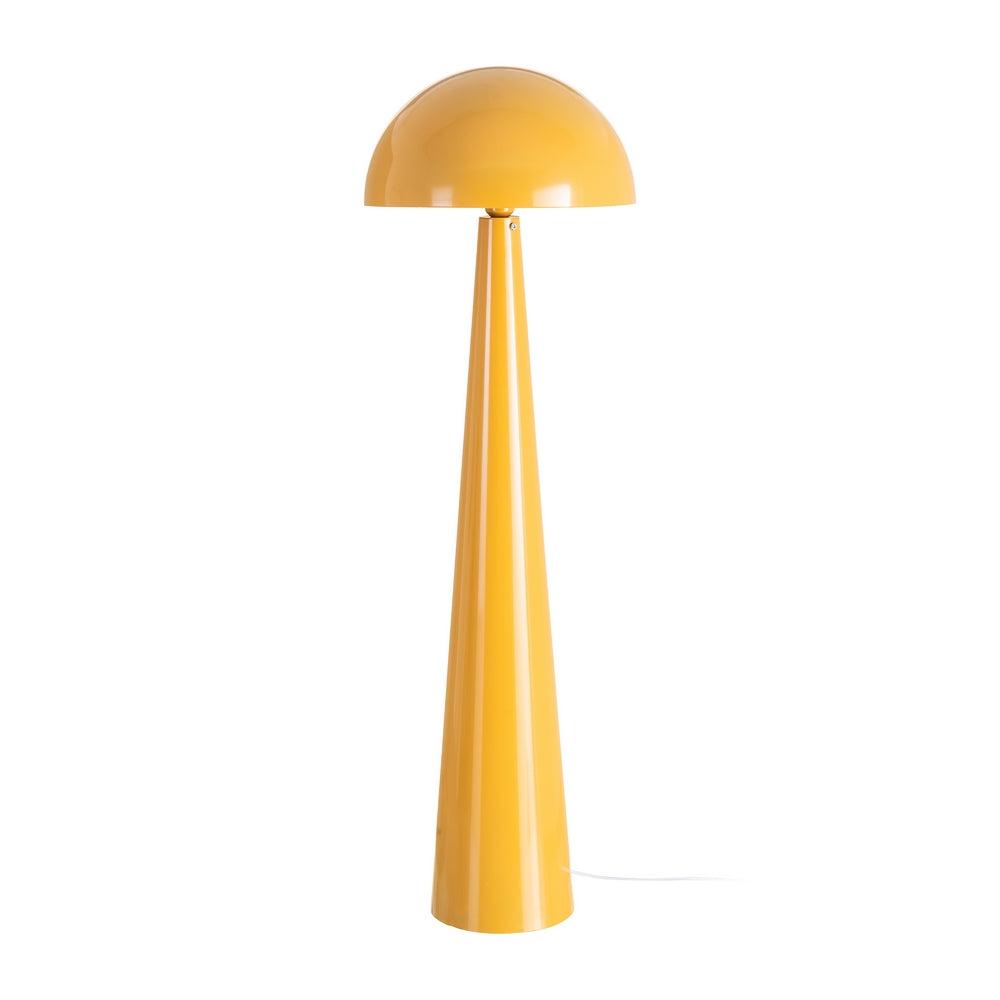 L�MPARA SUELO MOSTAZA METAL 40 X 40 X 128 CM