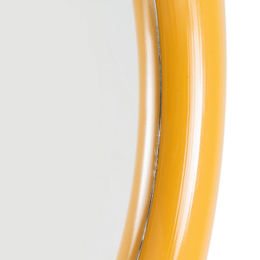 MUSTARD MIRROR METAL 79 X 5 X 79 CM
