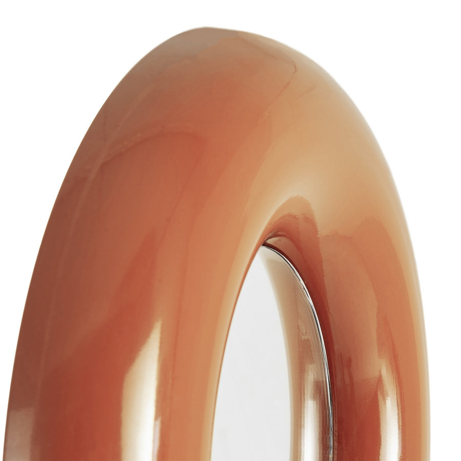 ESPEJO TEJA METAL 49 X 5 X 49 CM