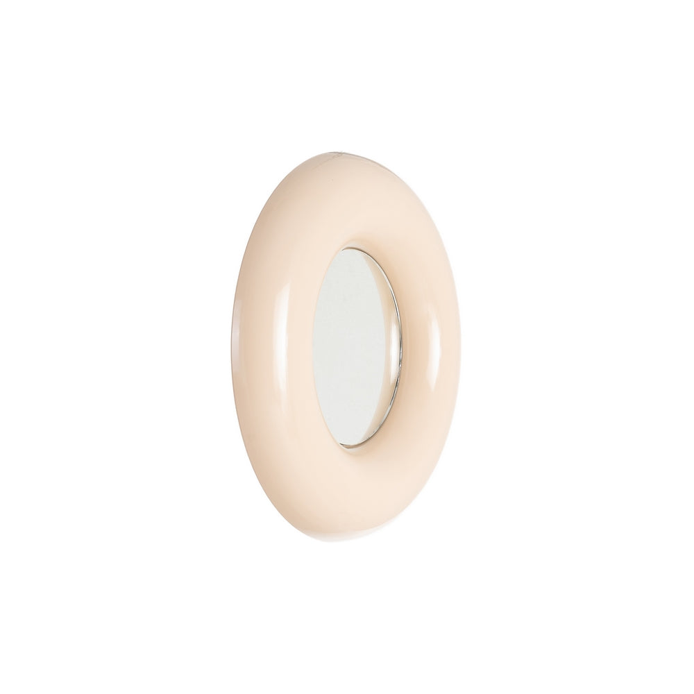 ESPEJO BEIGE METAL 49 X 5 X 49 CM