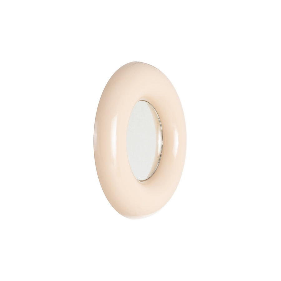ESPEJO BEIGE METAL 49 X 5 X 49 CM