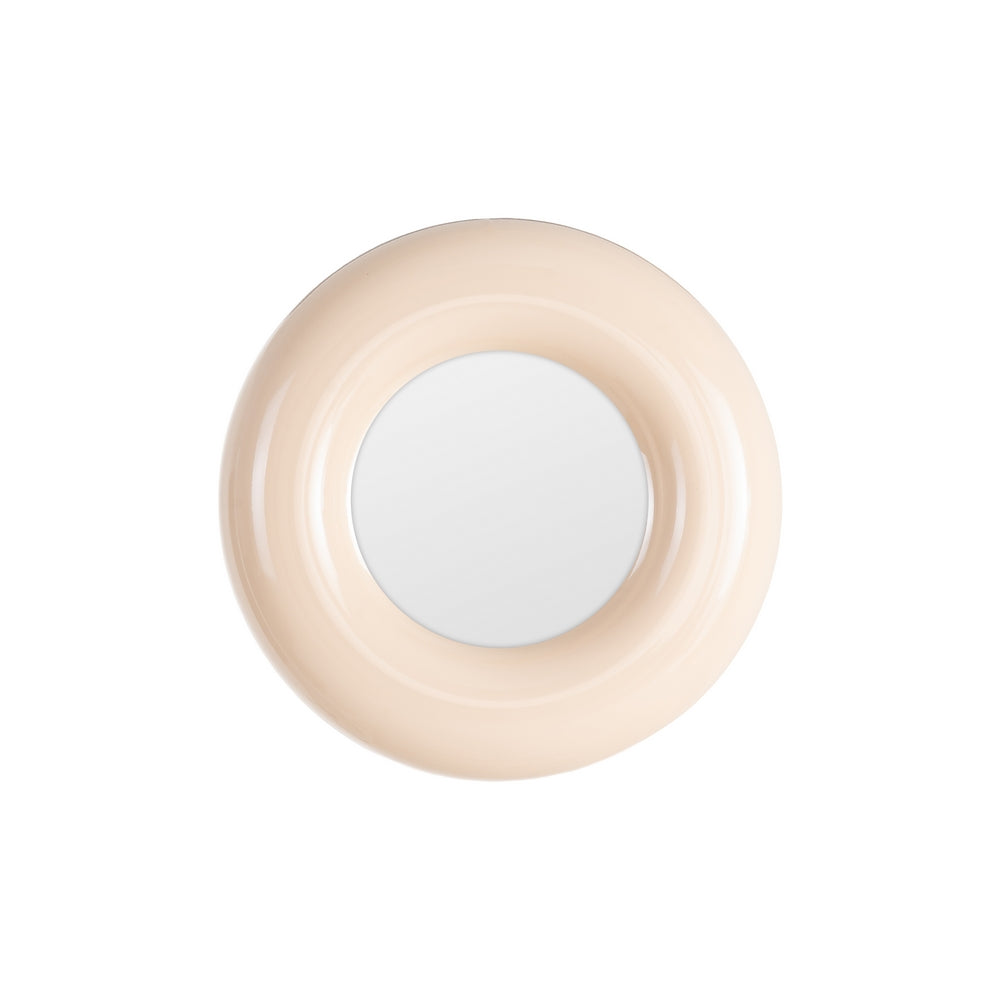 ESPEJO BEIGE METAL 49 X 5 X 49 CM