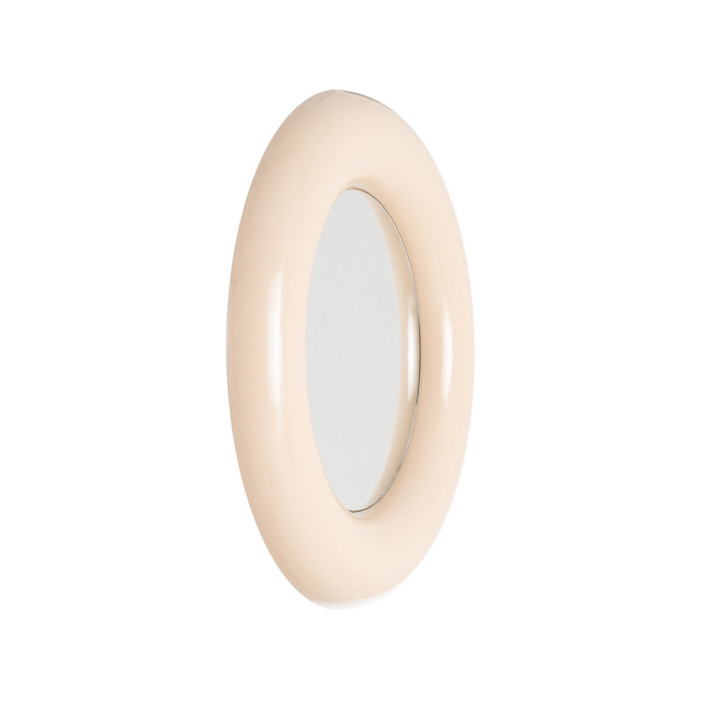 ESPEJO BEIGE METAL 64 X 5 X 64 CM