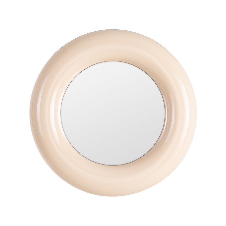 ESPEJO BEIGE METAL 64 X 5 X 64 CM