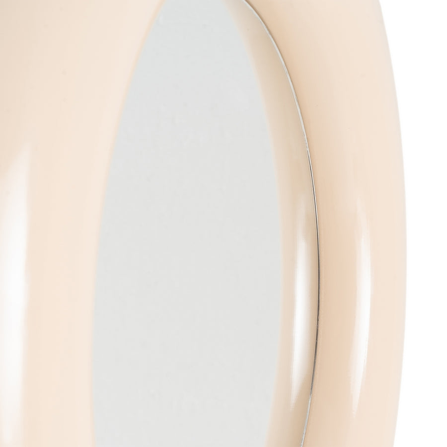 ESPEJO BEIGE METAL 79 X 5 X 79 CM