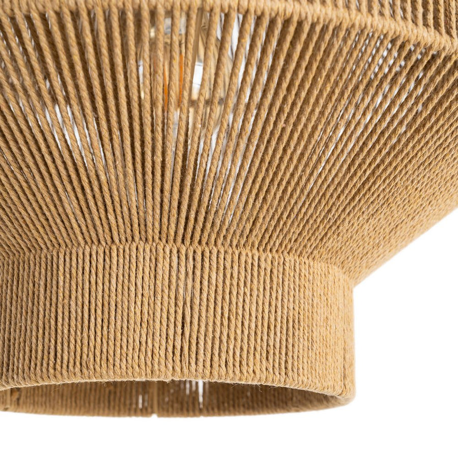 NATURAL PAPER ROPE CEILING LAMP 25.50 X 25.50 X 26 CM