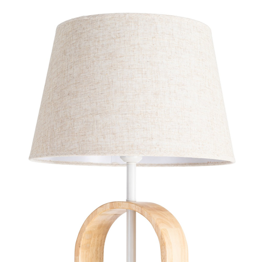 L�MPARA SUELO NATURAL-BLANCO 40 X 40 X 138 CM