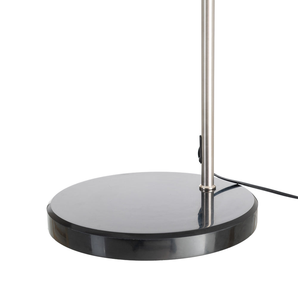 L�MPARA SUELO PLATA-NEGRO METAL-M�RMOL 100 X 37 X 197 CM