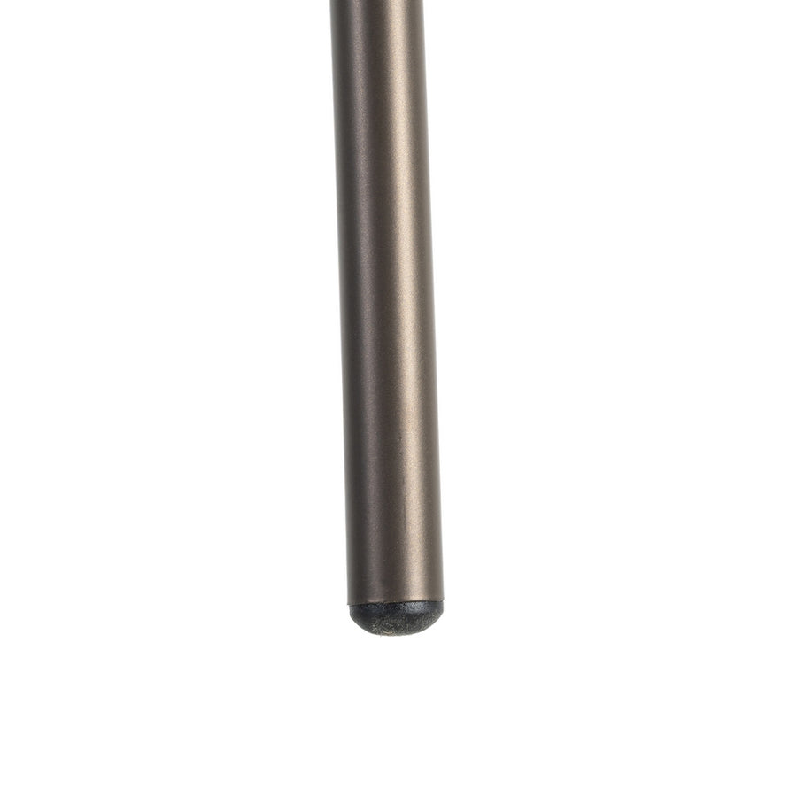 SILLA JASPEADO BEIGE-MARRÓN TEJIDO-METAL 57 X 60 X 81 CM