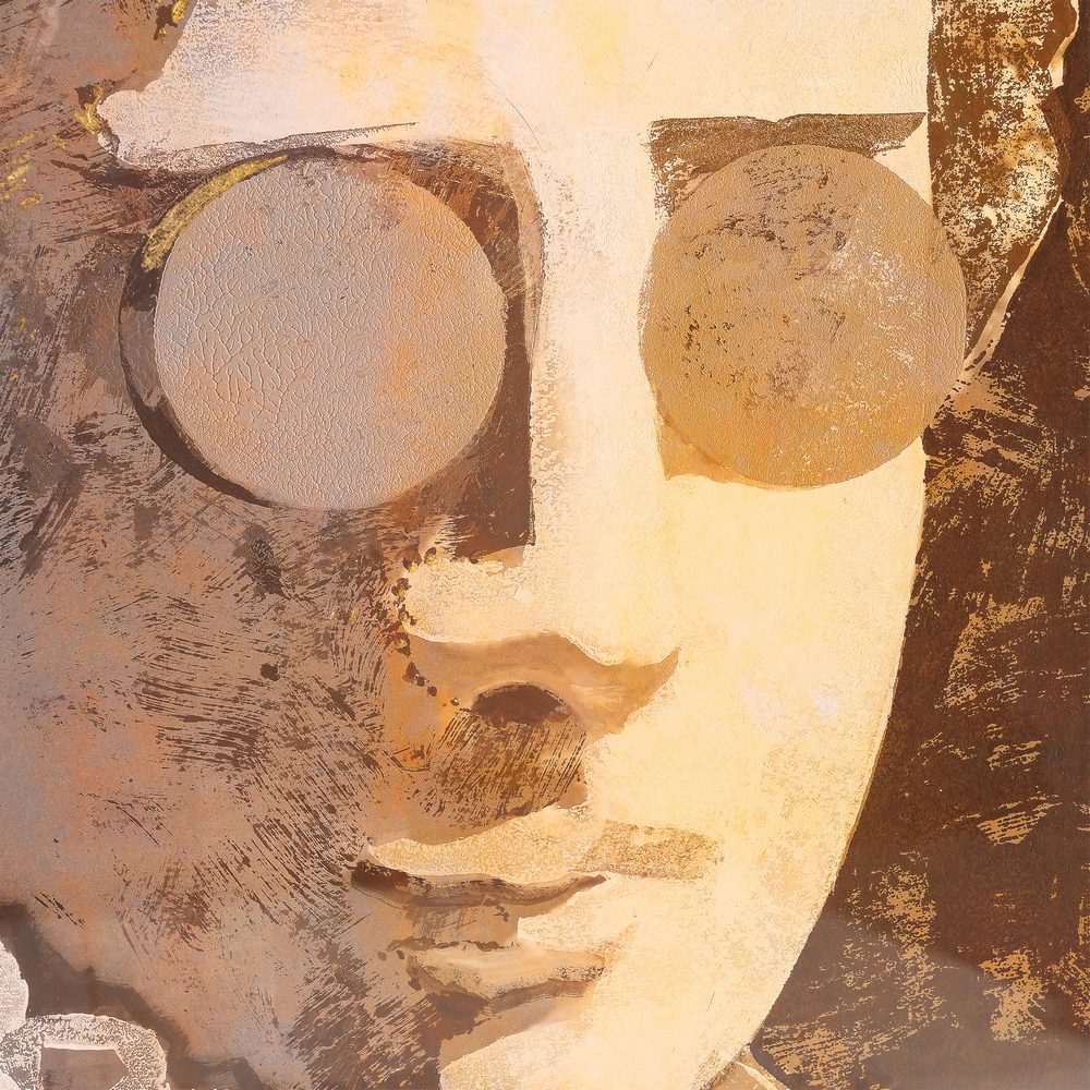CUADRO IMPRESIÓN ROSTRO 94 X 4,70 X 124,50 CM