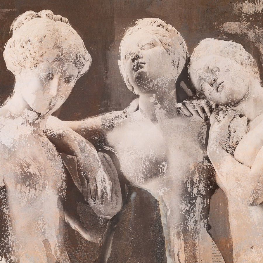 CUADRO IMPRESIÓN TRES GRACIAS 104 X 4,70 X 104 CM