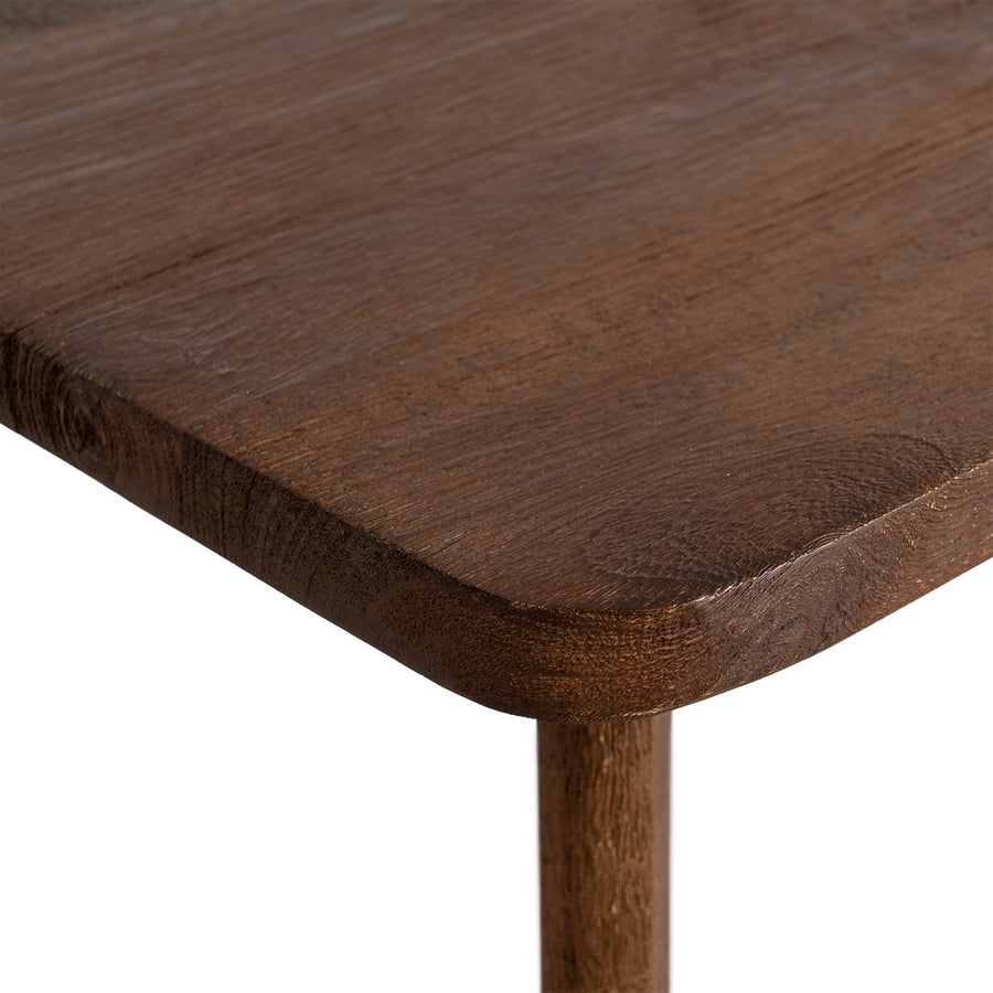MESITA MARRÓN MADERA DE MANGO 115 X 70 X 43 CM