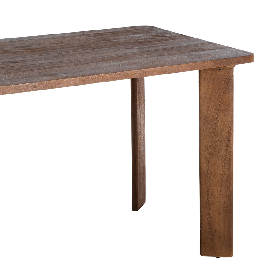 MESA MARRÓN MADERA DE MANGO 145 X 80 X 75 CM