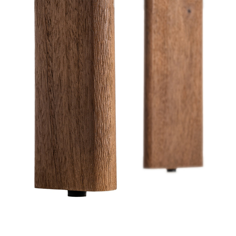 BROWN MANGO WOOD TABLE 145 X 80 X 75 CM